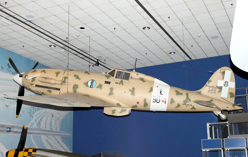 Aeronautica Macchi C.202 Folgore: italienisches Jagdflugzeug des Zweiten Weltkrieges