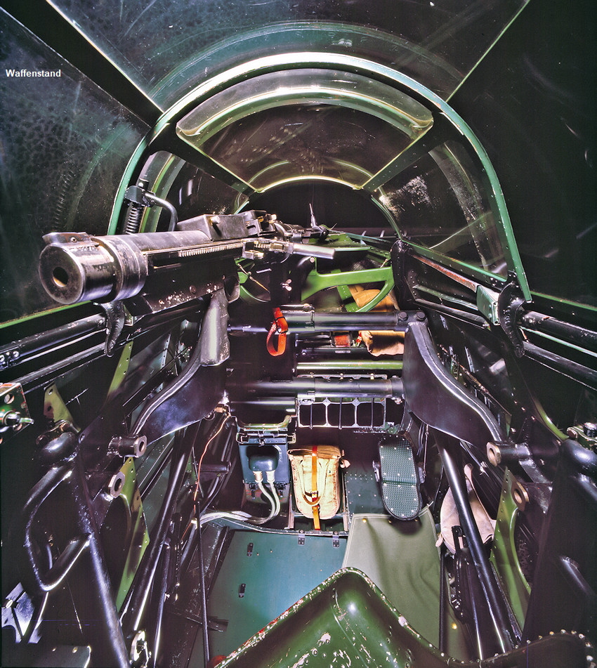 Aichi M6A1 Seiran - Waffenstand