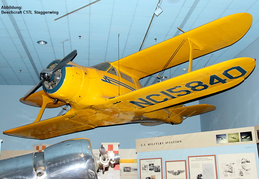 Beechcraft Model 17 Staggerwing: Jede einzelne Maschine wurde von Hand und nach Wünschen des Käufers gebaut