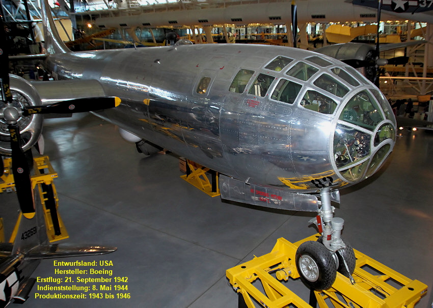Boeing B-29 Superfortress: Das Flugzeug war der größte und leistungsfähigste Bomber des Zweiten Weltkriegs