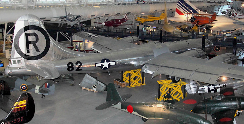 Boeing B-29 Superfortress: Von diesem Bomber wurde 1945 die erste Atombombe auf Hiroshima abgeworfen