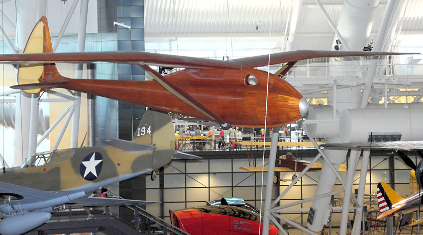 Bowlus 1-S-2100 Senior Albatross "Falcon": Segelflugzeug der USA von 1932 in Holzbauweise