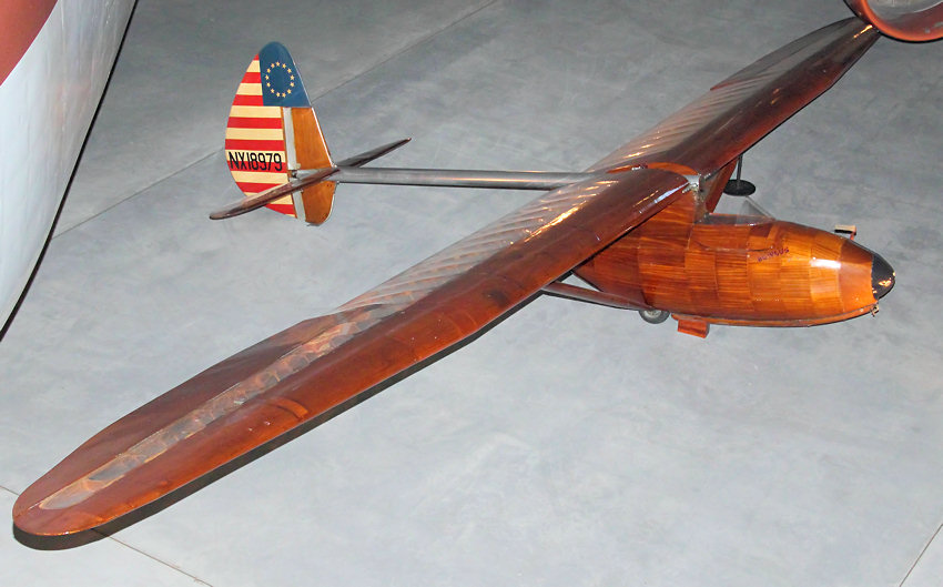 Bowlus BA-100 Baby Albatross: preisgünstiges Segelflugzeug zum Eigenbau als Kit von 1937