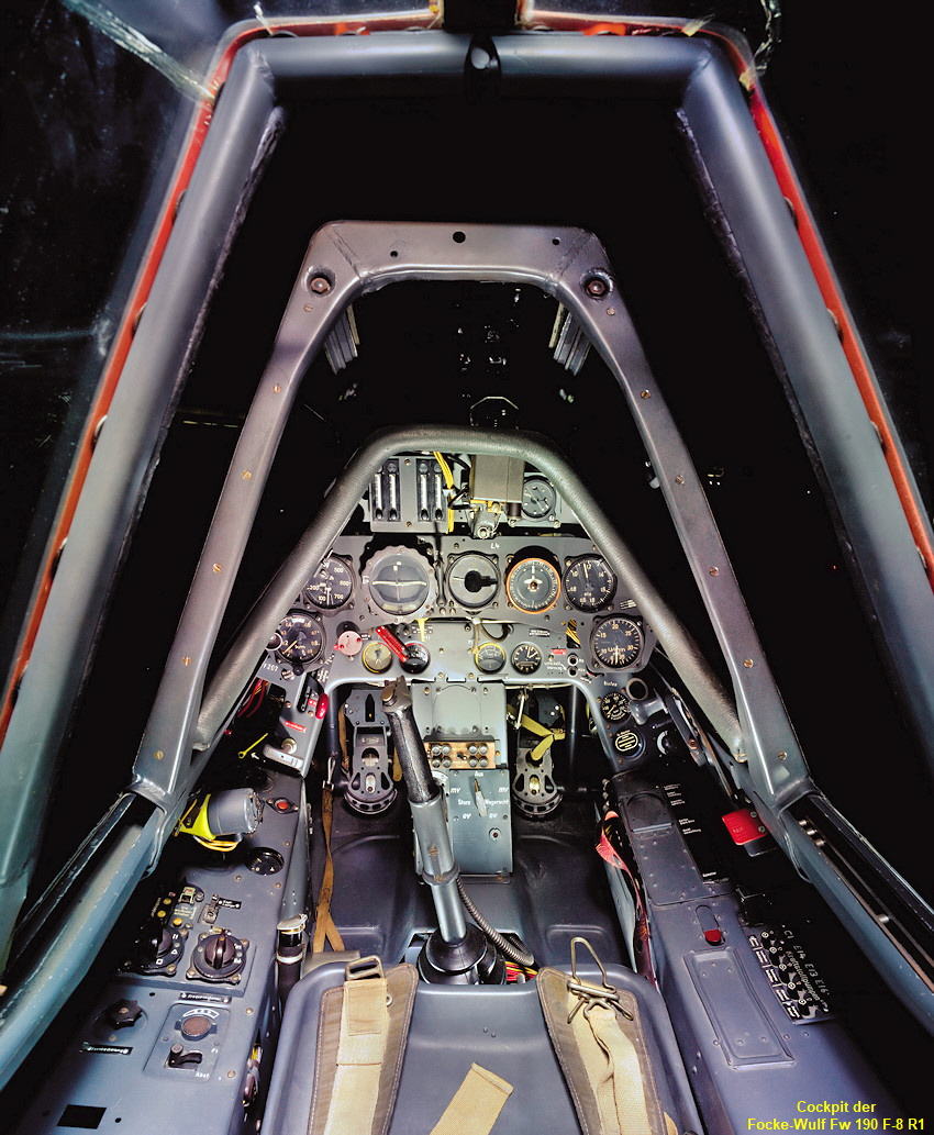 Focke-Wulf Fw 190 F-8 R1 - Cockpit