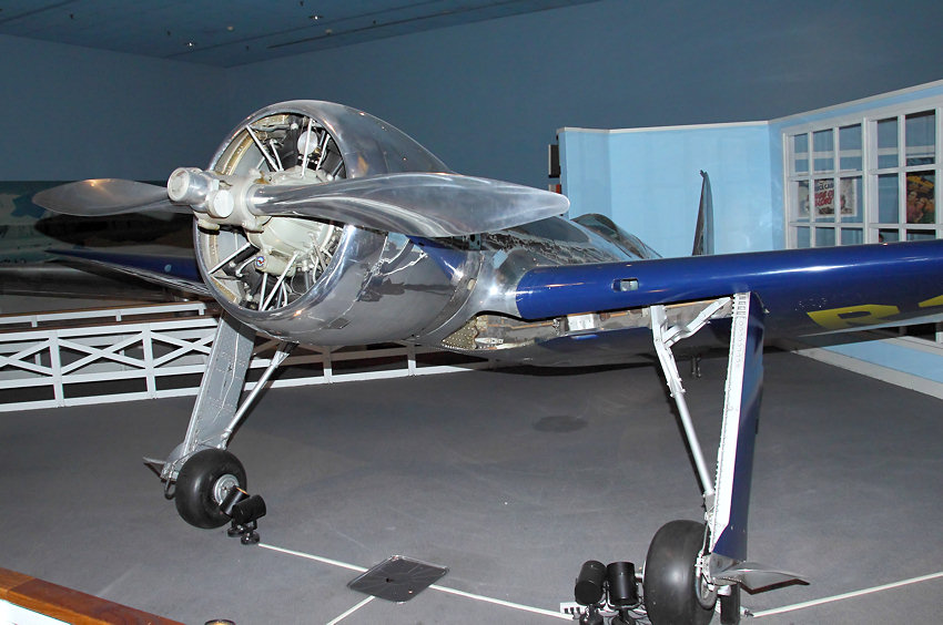 Hughes H-1 Racer: Das Rennflugzeug stellte 1935 den Geschwindigkeits-Weltrekord mit 567 km/h auf