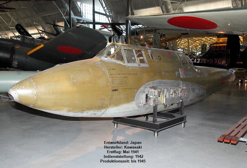 Kawasaki Ki-45 Toryu: Jagdflugzeug der Kaiserlichen Japanischen Armee im Zweiten Weltkrieg