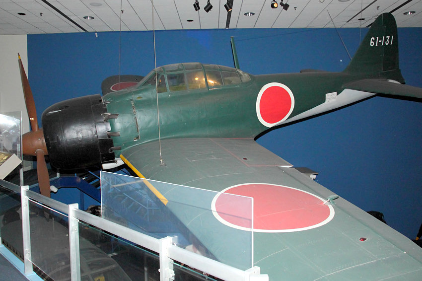 Mitsubishi A6M Zero: trägergestütztes Jagdflugzeug der Japaner während des Zweiten Weltkrieges