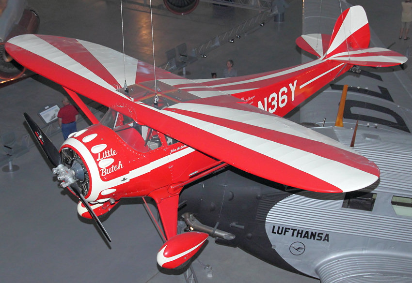 Monocoupe 110 Special: Sportflugzeug und Rennflugzeug mit verkürzten Flügeln von 1941