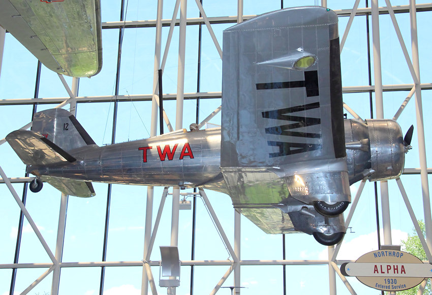 Northrop 4A Alpha: Die Alpha war eines der ersten Ganzmetallflugzeuge der USA