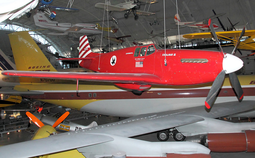 P-51C Mustang "Excalibur III": Das Flugzeug stellte etliche Rekorde auf und gewann Preise