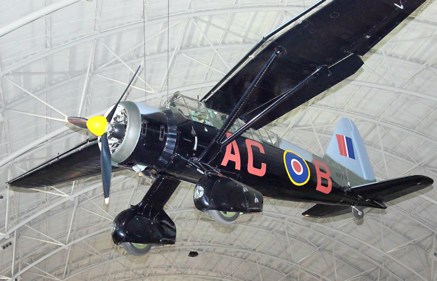 Westland Lysander: Verbindungsflugzeug der britischen Royal Air Force ab 1938