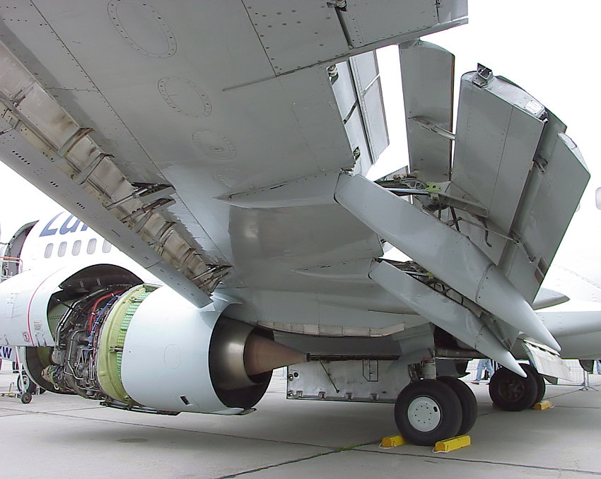 Boeing 737-300: Das bestes Klappensystem zur Erhöhung der Auftriebskraft und Profiländerung
