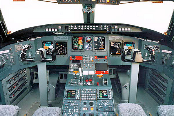Cockpit Canadair