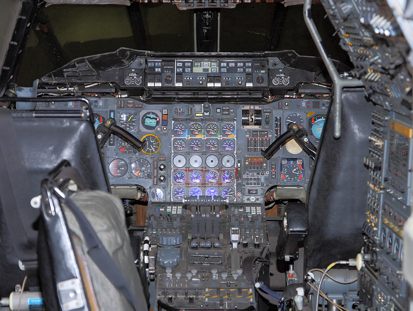Concorde - Pilotenkanzel