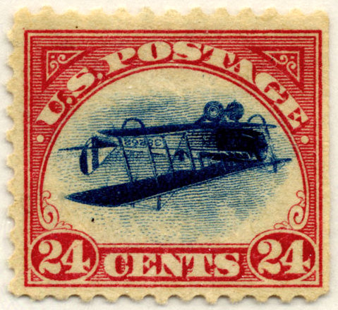 Curtiss JN-4D Briefmarke