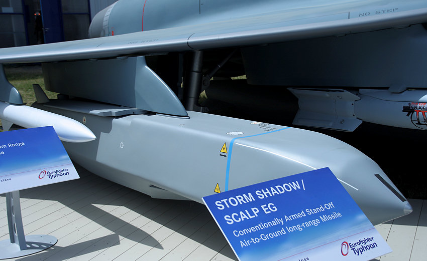 Waffen des Eurofighters - Storm Shadow / SCALP EG