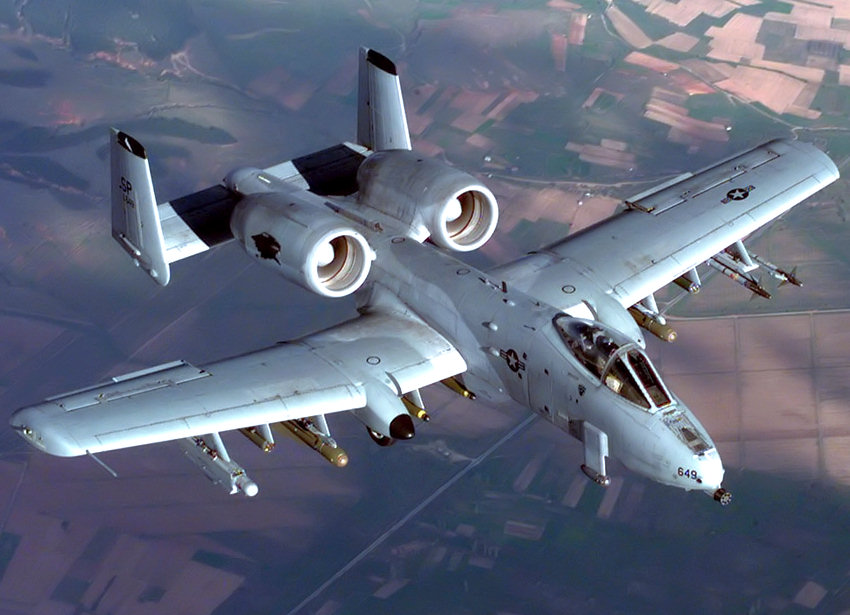 A-10 Thunderbolt II: Ist seit 1975 das wichtigste Erdkampfflugzeug der US-Luftwaffe