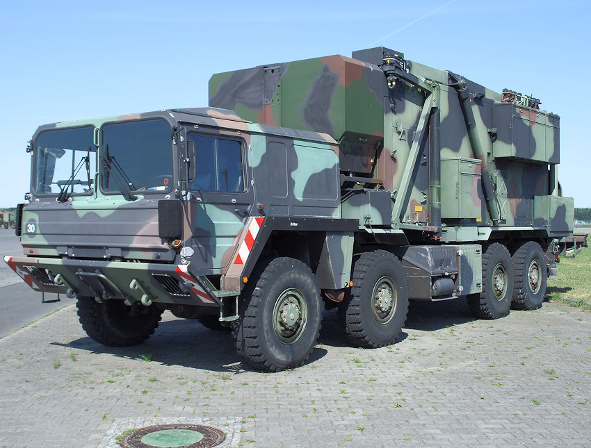 FlaRak Rad Roland: Fahrzeug des  Flugabwehrsystems (ROLAND 2)