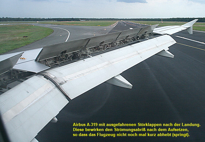 Airbus A-319 Tragfläche