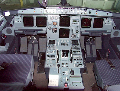Airbus A 319 - Cockpit