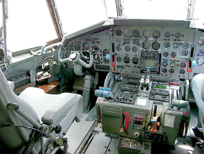 Transall Cockpit