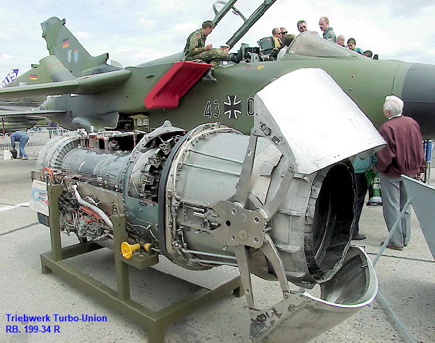 Triebwerk RB. 199-34 R