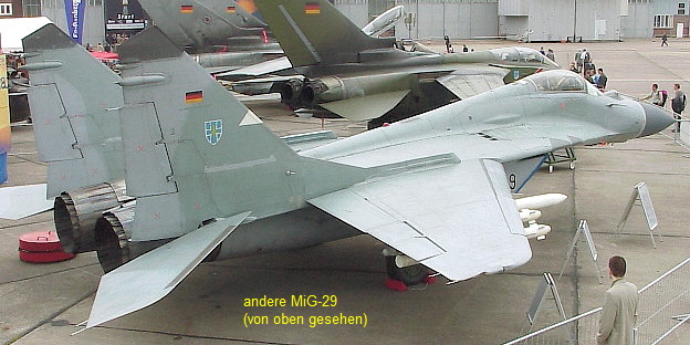 MiG 29 G Fulcrum, Mikojan Gruewitsch