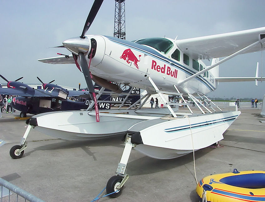 Cessna CE 208 Amphibian “Caravan”:  Das größte einmotorige Wasserflugzeug der Welt