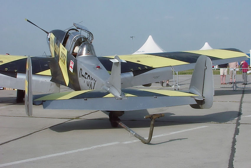 DO-C 3605 "Altenrhein": Nutzung von 1936-1953 als Kampfflugzeug und von 1953-1987 als Schleppflugzeug