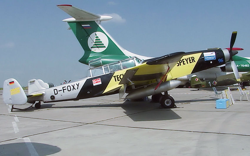 DO-C 3605 "Altenrhein": Nutzung von 1936-1953 als Kampfflugzeug und von 1953-1987 als Schleppflugzeug