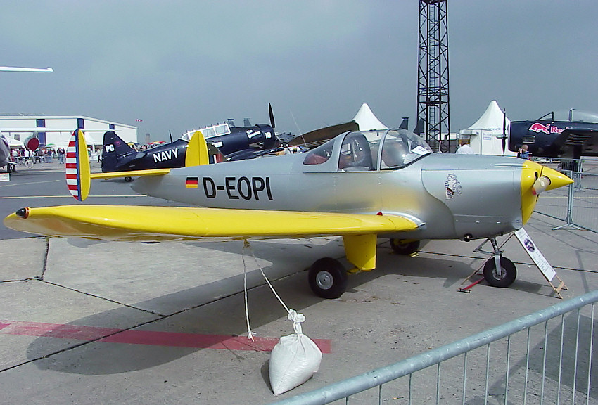 Ercoupe 415 D: Steuerung ohne Pedale ! - Idee: fliegen, so leicht wie autofahren