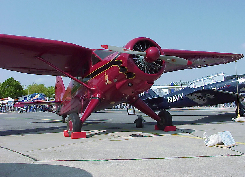 Stinson SR 10J (77 Reliant): einziges fliegendes Flugzeug dieses Typs in Europa