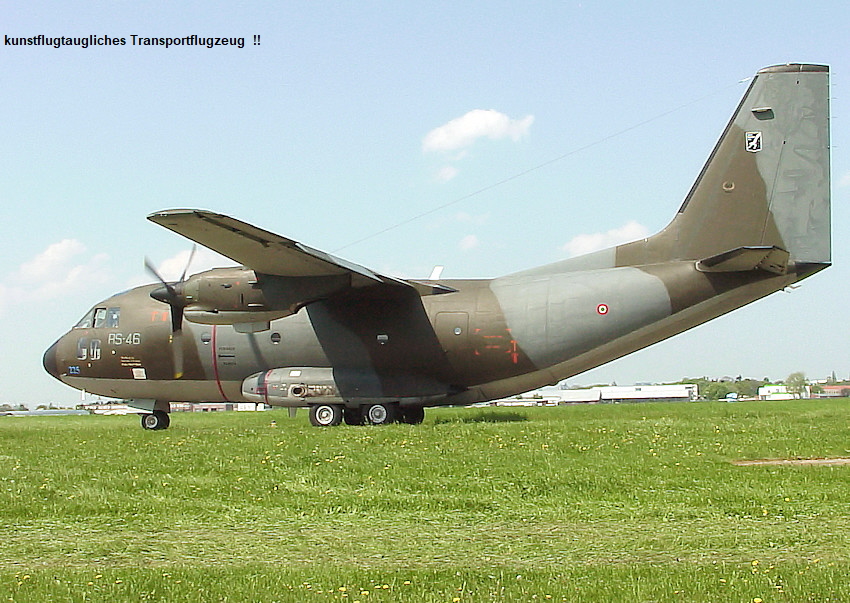Alenia G-222 - Seitenansicht