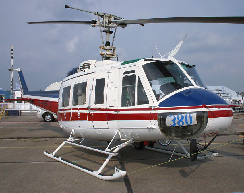Bell 205 A1: zivile Version der militärisch genutzten Bell UH-1D für unterschiedliche Verwendungen