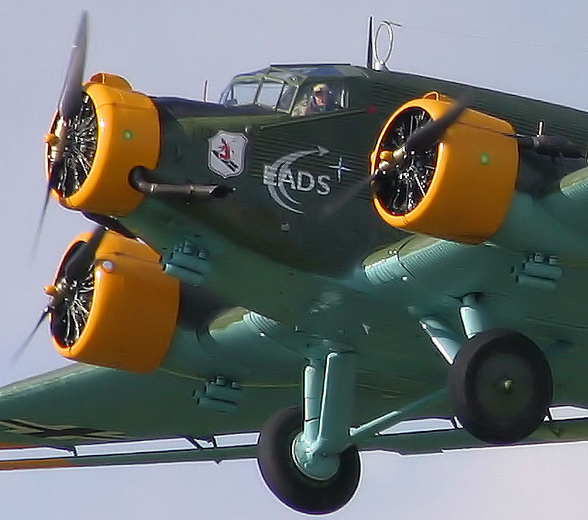 Junkers JU-52: Flugansicht