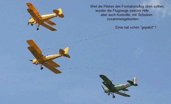 Stampe S.V. 4C  +  De Havilland 82A "Tiger Moth"