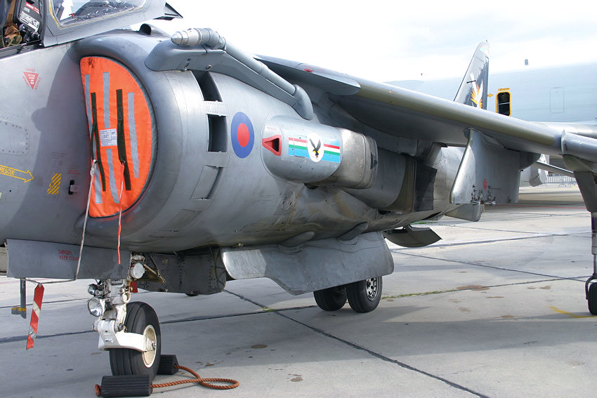 Harrier GR7 - Antrieb des Senkrechtstarters