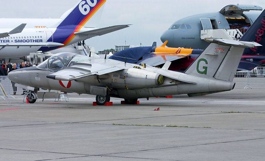 Saab 105 OE: leichter Jagdbomber, Aufklärer und Verbindungsflugzeug aus Schweden