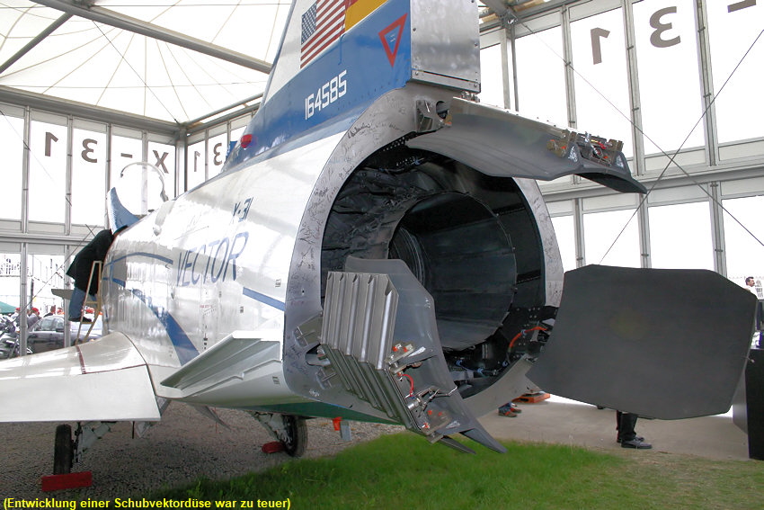 Rockwell-MBB X-31: Experimentalflugzeug mit beweglichem Vektor-Antrieb