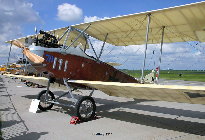 Albatros B II: Das Flugzeug kam besonders im Ersten Weltkrieg zum Einsatz