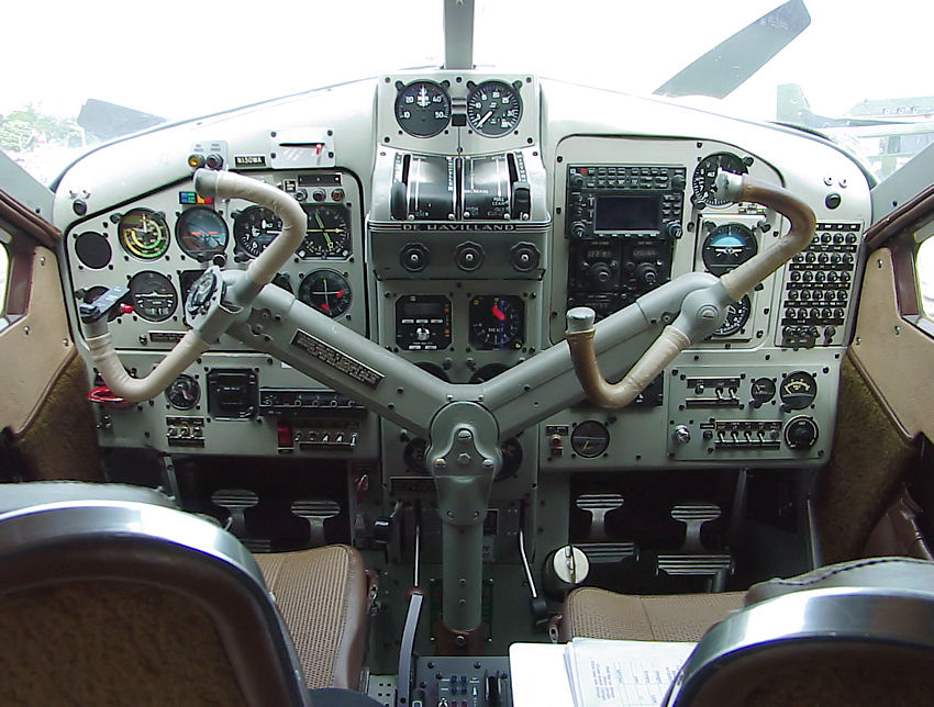 Beaver DHC-2 - Cockpit