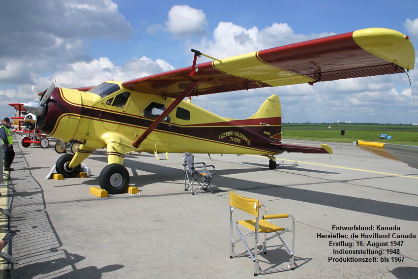 De Havilland Beaver DHC-2: Leichtes Transport- und Verbindungsflugzeug