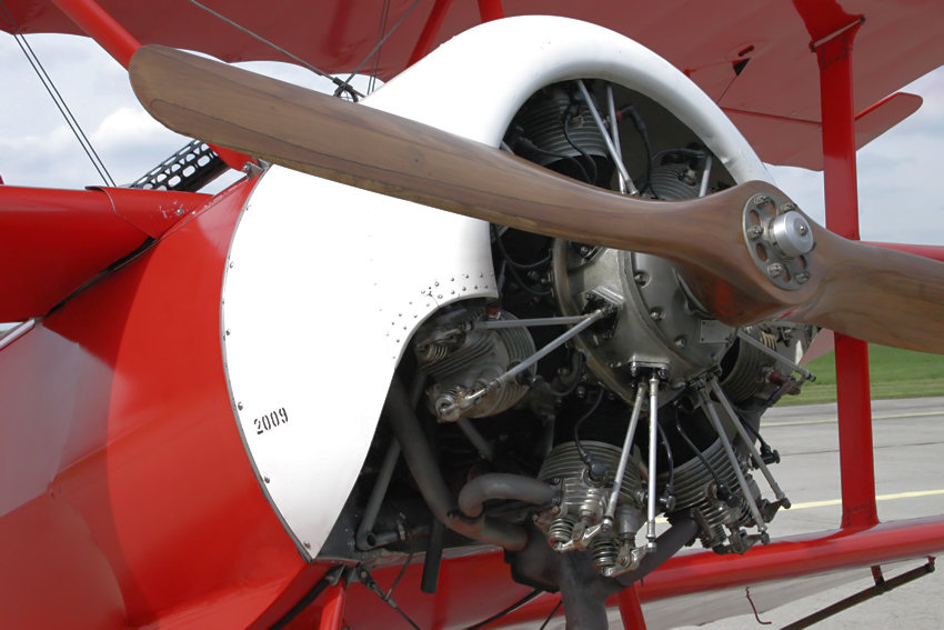 Fokker DR I - Sternmotor