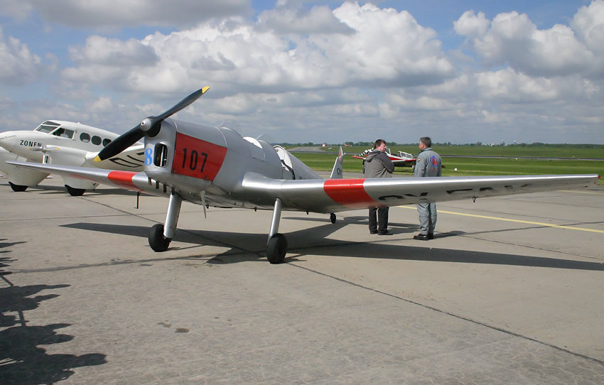 Kramme & Zeuthen II T (KZ II T): dänisches Trainingsflugzeug von 1946