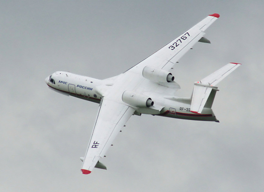 BERIEV BE-200 - Einsatzflug