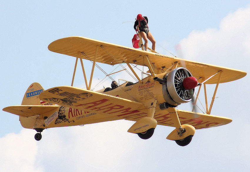 Stearman PT 17 - Flug