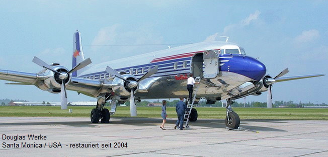 Douglas DC-6 B: 4-motoriges US-amerikanisches Verkehrsflugzeug