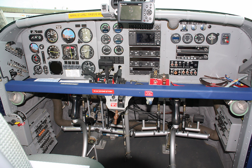 Pilatus PC-6 Cockpit