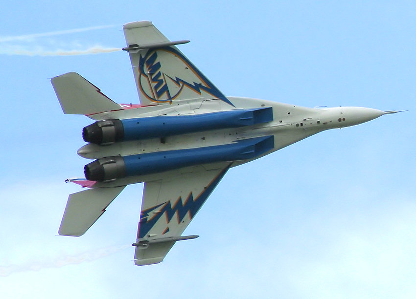 MiG 29 OVT: Version mit steuerbaren Vektordüsen