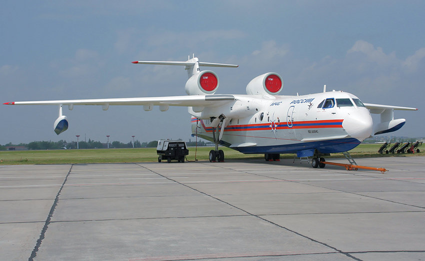 Beriev BE-200: Löschflugzeug aus Russland